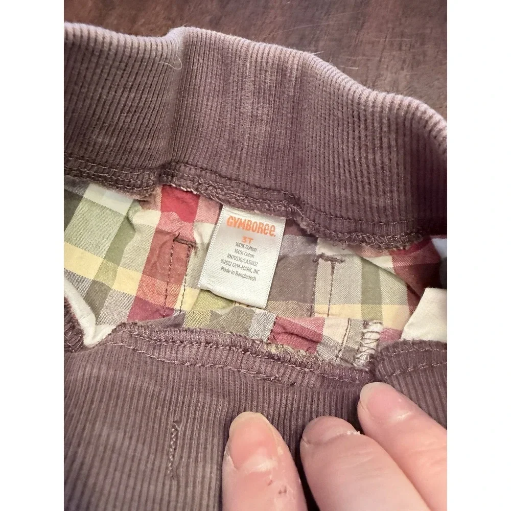 Gymboree Madras Plaid shorts 3T Pull on